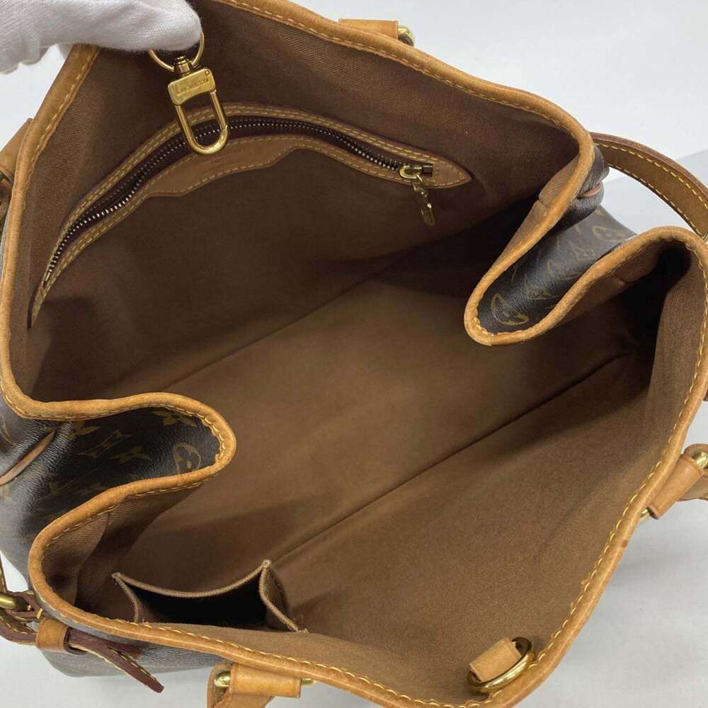 LOUIS VUITTON Brown Monogram Tote Bag - Picture 4 of 12